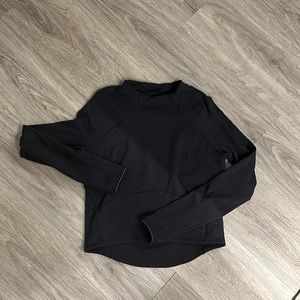 Black lululemon athletic long sleeve